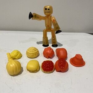 Zing StikBot: Hair Styling Action Pack Accessory Mullet Zombie Afro Extras 2017